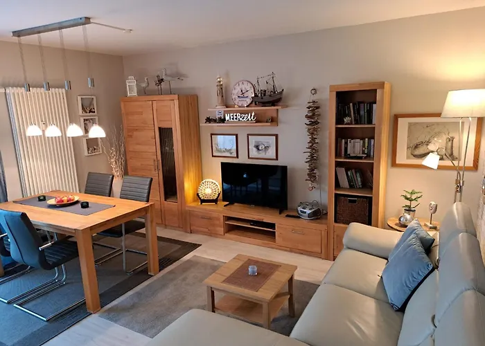 Strandgut Balkon 400 M 公寓 *